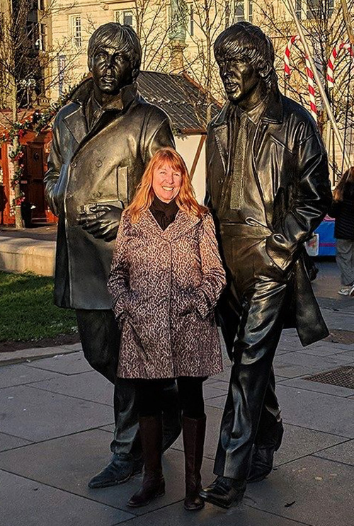 Marilyn Carr meets the Beatles